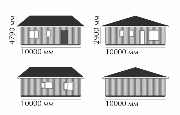 Размеры дома
