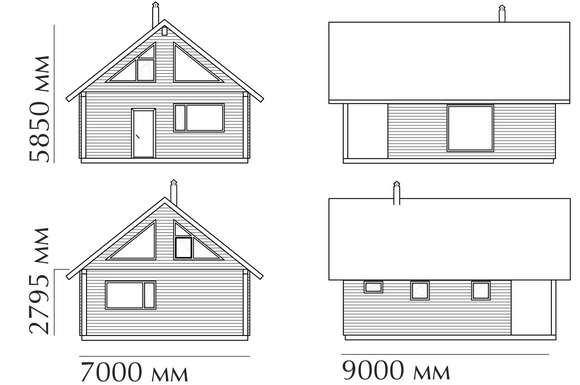 Размеры дома